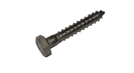 3/8" X 4-1/2" 18-8 S.S. Lag Screw